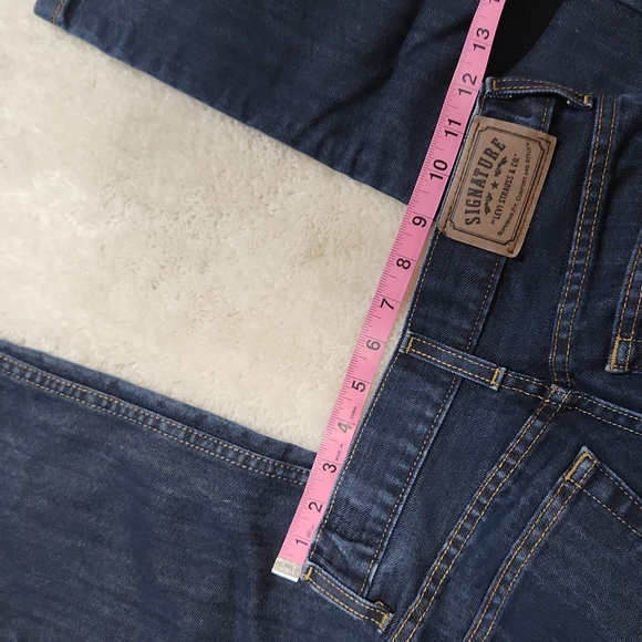 Signature Levi's Slim Straight Adjustable Waist Jeans - Picture 9 of 11